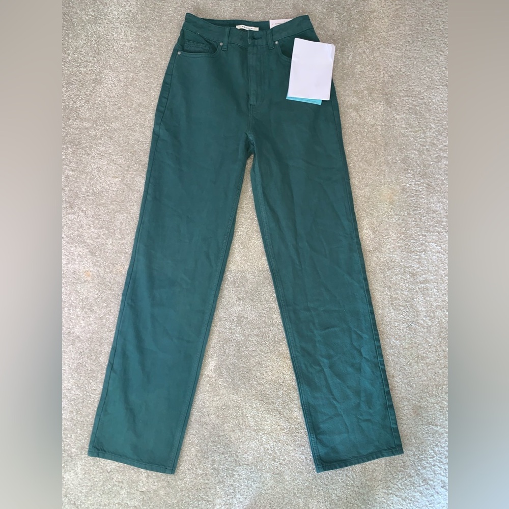 Pacsun 90s Boyfriend Green Jeans Women's Straight Leg size 26